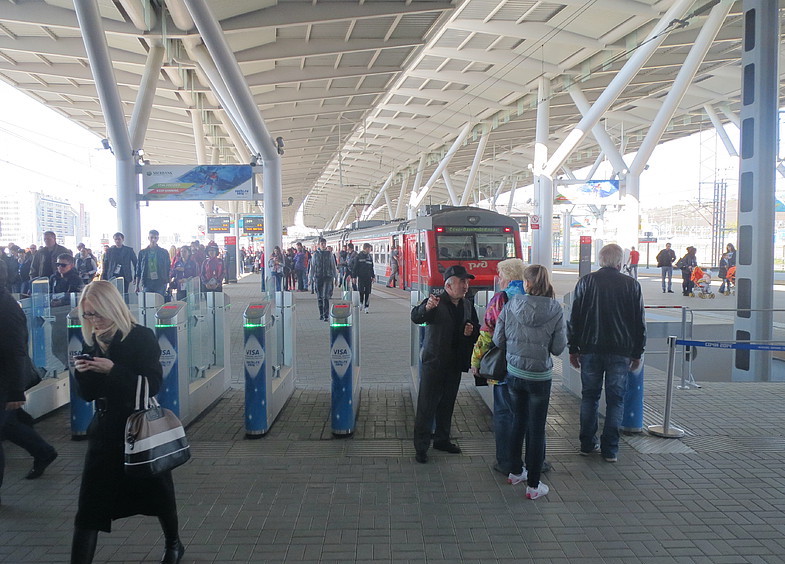 Delivery of fare collection system for Olympic Park station