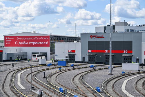 Сергей Собянин открыл первое в ТиНАО электродепо «Столбово»